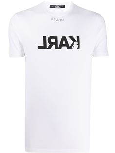Karl Lagerfeld футболка с логотипом