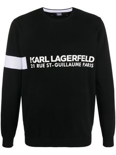 Karl Lagerfeld logo print sweatshirt