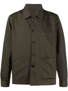Lardini buttoned multi-pocket jacket