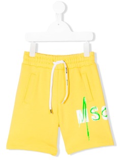 Msgm Kids шорты с логотипом