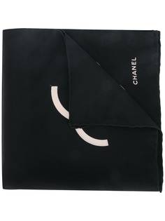 Chanel Pre-Owned платок с логотипом