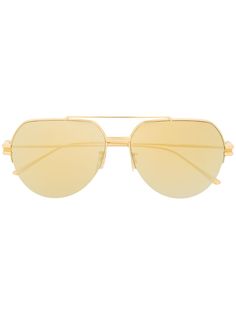 Bottega Veneta Eyewear солнцезащитные очки-авиаторы