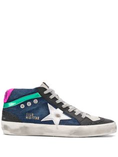 Golden Goose кеды Mid-Star на шнуровке