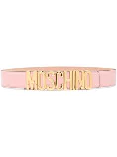 Moschino ремень с пряжкой-логотипом