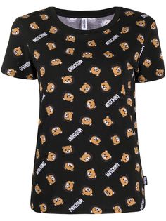 Moschino футболка с принтом Teddy Bear