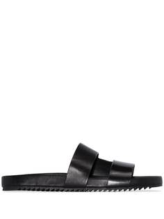 Grenson black Chadwick leather sandals