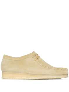 Clarks Originals beige Wallabee suede shoes