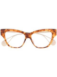 Gucci Eyewear очки с эффектом черепашьего панциря