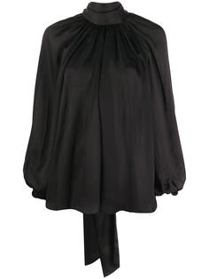Zimmermann bow-fastening flared blouse