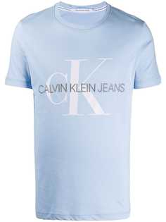Calvin Klein Jeans футболка с вышитым логотипом