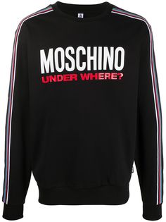 Moschino толстовка с принтом Under Where