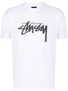 Stussy футболка с логотипом