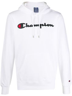 Champion худи с вышитым логотипом