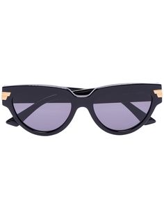 Bottega Veneta Eyewear солнцезащитные очки в оправе кошачий глаз