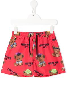 Philipp Plein плавки-шорты с логотипом