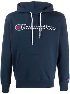 Champion худи с вышитым логотипом