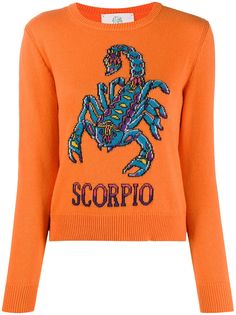 Alberta Ferretti Scorpio-instarisia sweater
