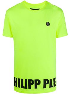 Philipp Plein logo patch printed T-shirt