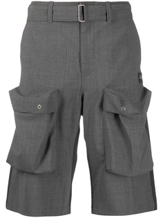 Paul & Shark belted cargo shorts