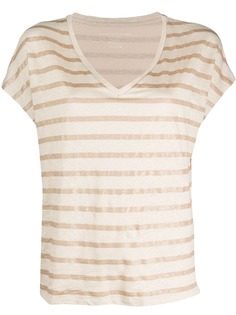 Majestic Filatures футболка в полоску