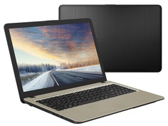 Ноутбук ASUS VivoBook A540BA-DM490 Black 90NB0IY1-M06550 (AMD A4-9125 2.3 GHz/4096Mb/256Gb SSD/AMD Radeon R3/Wi-Fi/Bluetooth/Cam/15.6/1920x1080/Endless OS)