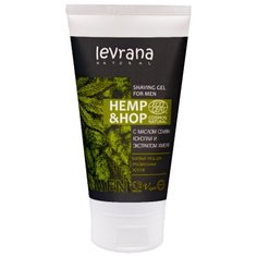 Гель для бритья Конопля и Хмель Levrana