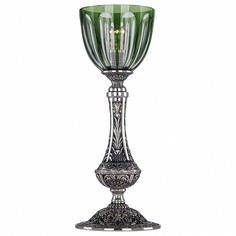 Настольная лампа декоративная 7100 71100L/15 NB P1 Clear-Green/H-1H Bohemia Ivele Crystal