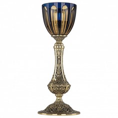 Настольная лампа декоративная 7100 71100L/15 GB P1 Amber-Blue/H-1H Bohemia Ivele Crystal