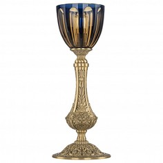 Настольная лампа декоративная 7100 71100L/15 FP P1 Amber-Blue/H-1H Bohemia Ivele Crystal