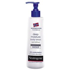 Лосьон для тела Neutrogena Norwegian Formula Глубокое увлажнение для сухой и чувствительной кожи, бутылка, 250 мл