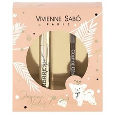 Vivienne Sabo Набор: Тушь для ресниц Cabaret premiere тон 01, карандаш для бровей тон 001