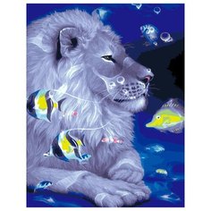 ВанГогВоМне Картина по номерам "Лунный лев", 40х50 (ZX 20403)
