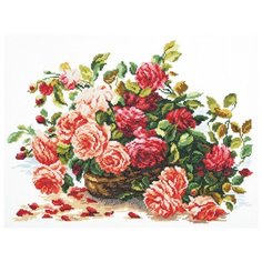 Чудесная Игла Набор для вышивания Королевские розы 38 x 28 см (40-38)