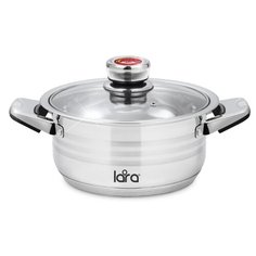 Кастрюля LARA Adagio 6,3 л, нержавеющая сталь