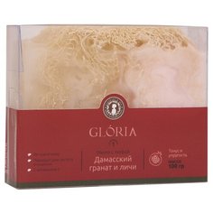 Мыло кусковое Gloria Home Spa Дамасский гранат и личи, 100 г