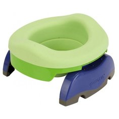 Potette Plus Potette Plus 3 в 1 (горшок, телескопическая вставка, 10 сменных пакетов) зеленый
