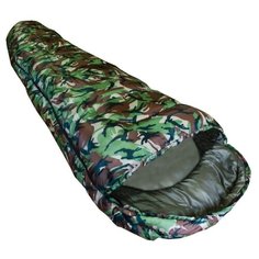 Спальный мешок Novus Camo зеленый/коричневый