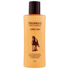 Deoproce Horse Oil Hyalurone Emulsion Эмульсия для лица с гиалуроновой кислотой и лошадиным жиром, 380 мл