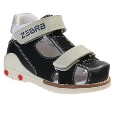 Сандалии Зебра размер 25, 1 черный