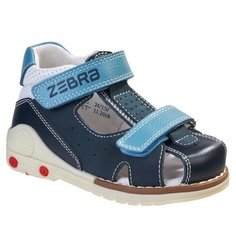 Сандалии Зебра размер 27, 5 синий