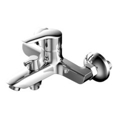 Смеситель для ванны с душем SMARTsant Лайф SM243503AA однорычажный хром