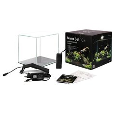 Аквариумный набор 10 л COLLAR Nano Set черный