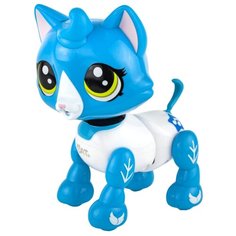 Робот 1 TOY Robo Pets Котёнок белый/голубой