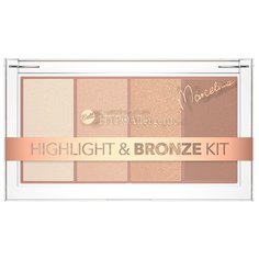 Bell Палетка хайлайтеров и бронзеров Bell Hypoallergenic Highlight & Bronze Kit