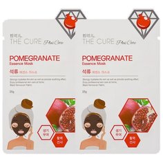 The Cure маска Plus Care ухаживающая с соком граната, 25 г, 2 шт.