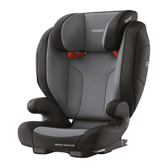 Автокресло группа 2/3 (15-36 кг) Recaro Monza Nova Evo Seatfix, Carbon Black