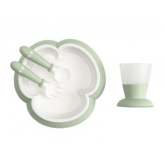 Комплект посуды Baby Bjorn (0781) светло-зеленый