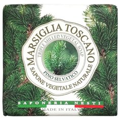 Мыло кусковое Nesti Dante Marsiglia Toscano Pino Selvatico, 200 г