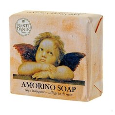 Мыло кусковое Nesti Dante Amorino Rose bouquet, 150 г