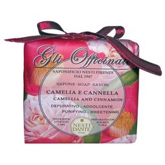 Мыло кусковое Nesti Dante Gli Officinali Camellia and Cinnamon, 200 г